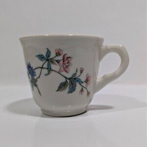 Syracuse Summerdale Floral Ceramic Coffee Tea Cup Vintage Pink Blue Flowers